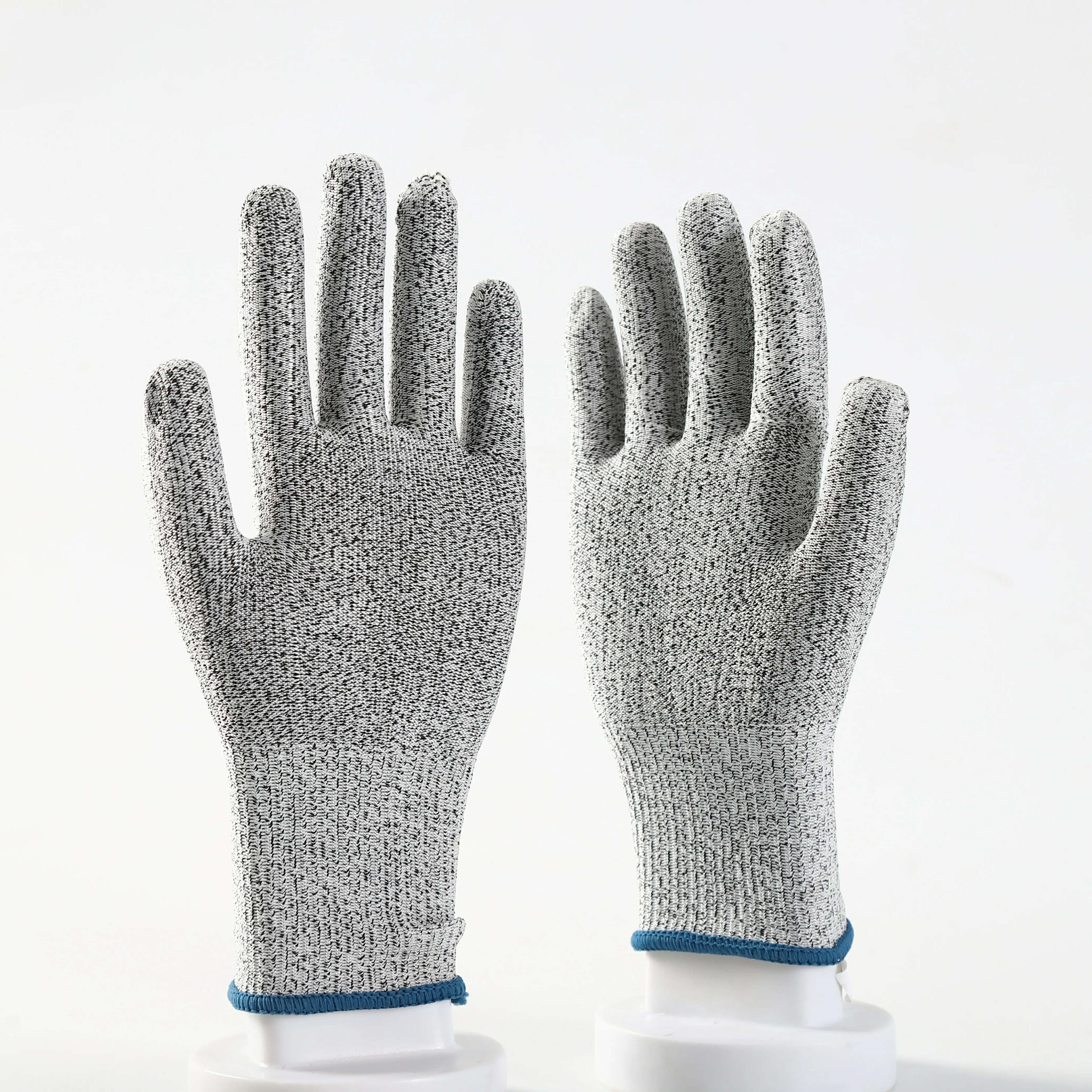 4Safety HPPE Level 5  Anti Cut PU coated work Gloves For Glass Handing with CE certificate