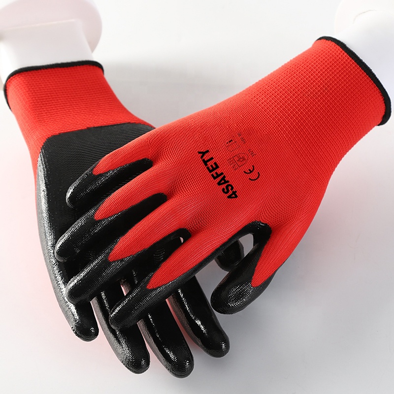 Professional Manufacturer Coated Nitrile Gloves With Reasonable Price