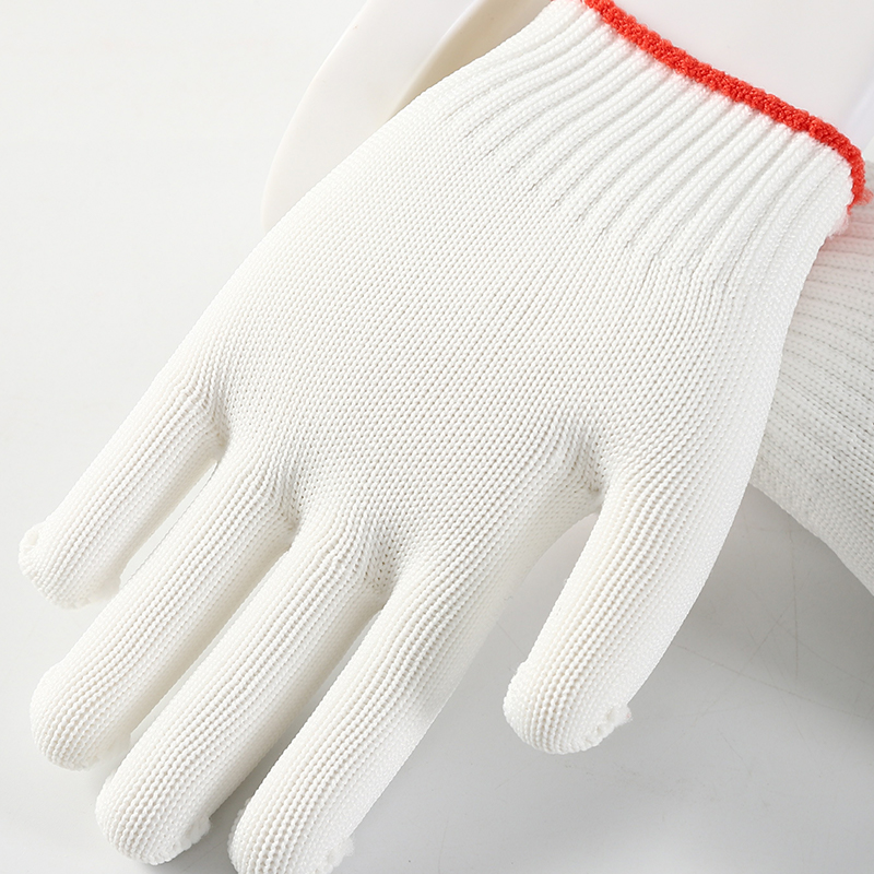 Factory Price CE 10 Gauge Polyester Safety Gloves For Sale