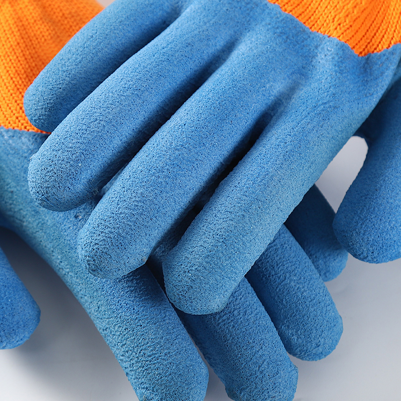 Foam Latex Mechanic Working Protective Gloves Oil Resistance Work Gloves