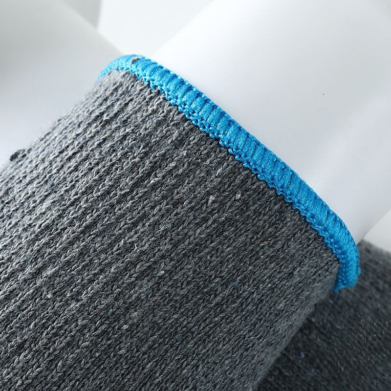 Latex Work Gloves Cotton Shell Crinkle Latex Coated Construction Safety Work Gloves