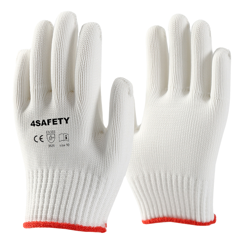 10 Gauge Polyester Industrial Guantes General Work Glove