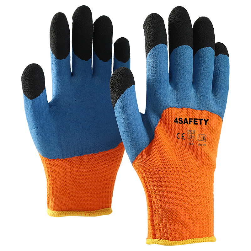 Top Selling Foam Latex Coating Gloves For Construction