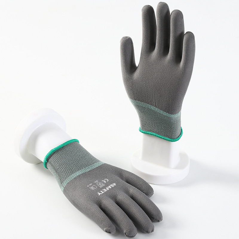 Factory Wholesale 13 Gauge Polyester Shell Glove For Sale