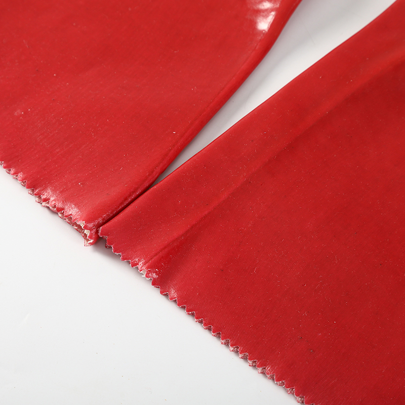 OEM Long Sleeve Pvc Coated Working Gloves For Construction Workers Use