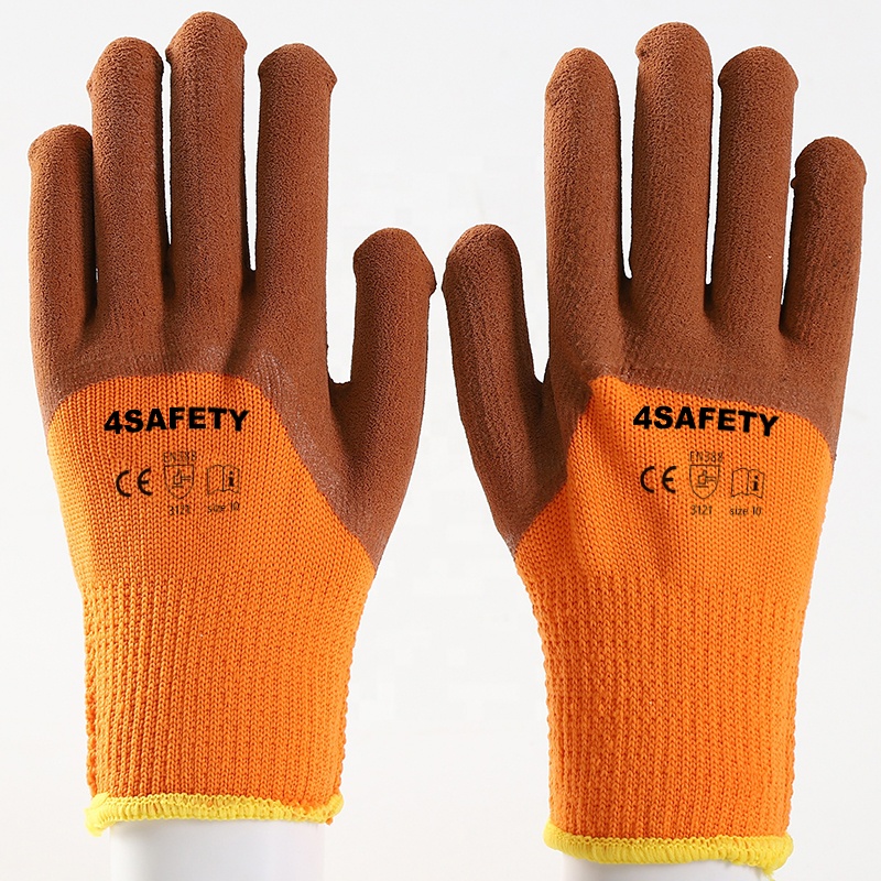 Antifreezing Thermal Gloves Winter Gloves Foam Latex Coated Cold Weather Gloves