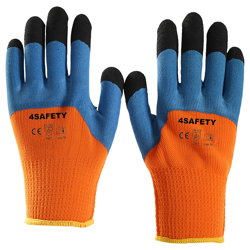 Good Quality Thermal Liner Foam Latex Palm Winter Work Gloves