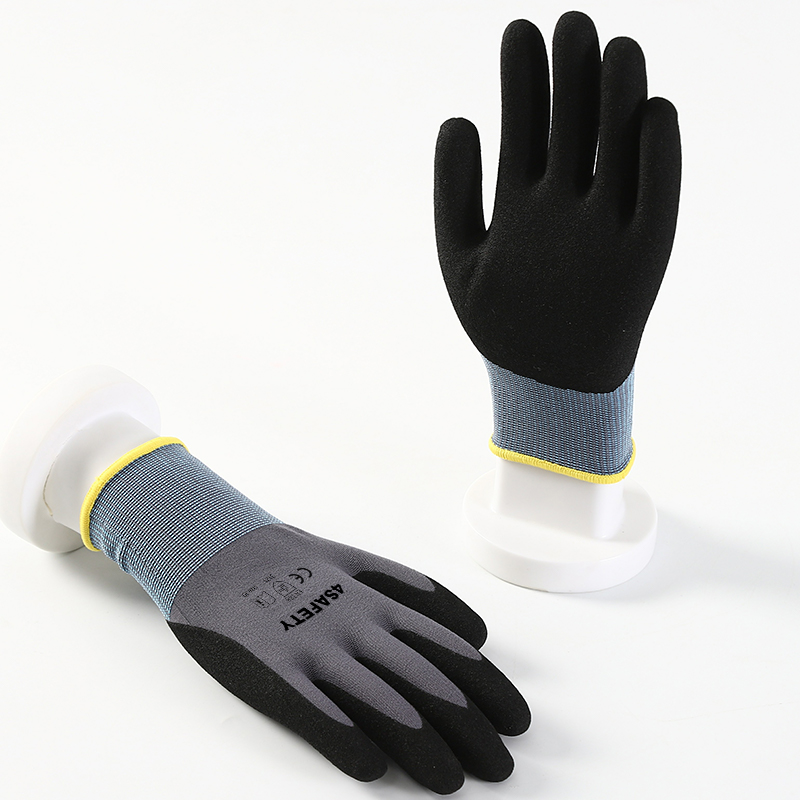 Sandy Nitrile Coated Gloves