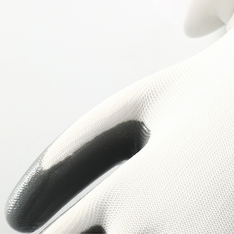 13G Polyester Nitrile Gloves Guantes De Trabajo Protective Working Gloves Safe Hand Gloves For Sale