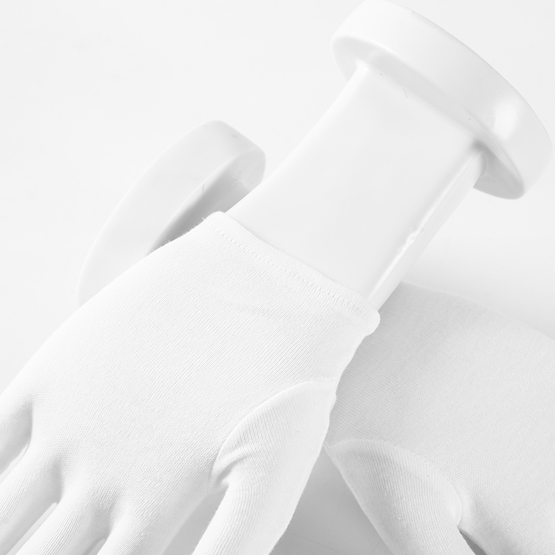 White Cotton Formal Catering Costume Ceremony Ceremonial Work Hand Gloves For Sale