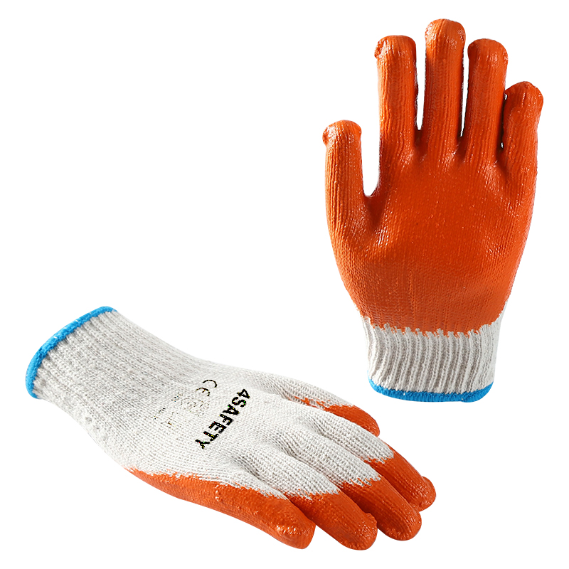 Hot Selling 10G Coated Latex Construction Hand Gloves
