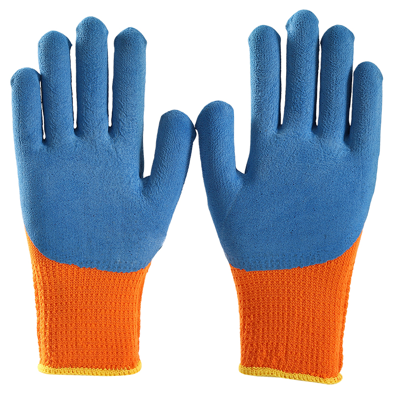 Foam Latex Mechanic Working Protective Gloves Oil Resistance Work Gloves