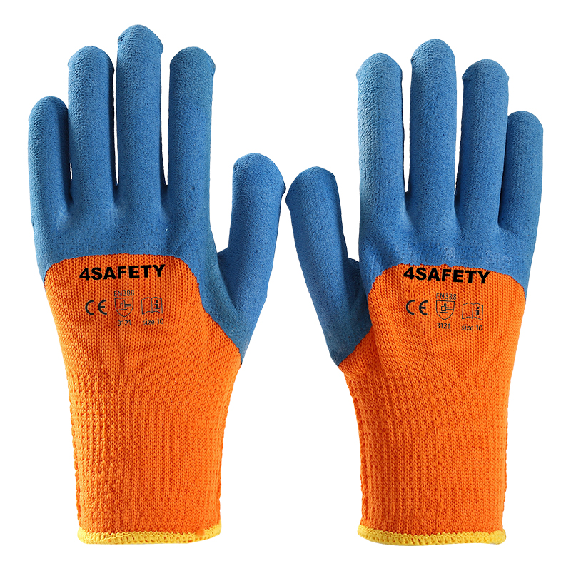 Foam Latex Mechanic Working Protective Gloves Oil Resistance Work Gloves