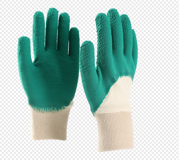 Top Sale Industrial Latex Coated Knit Wrist Work Gloves for Sale