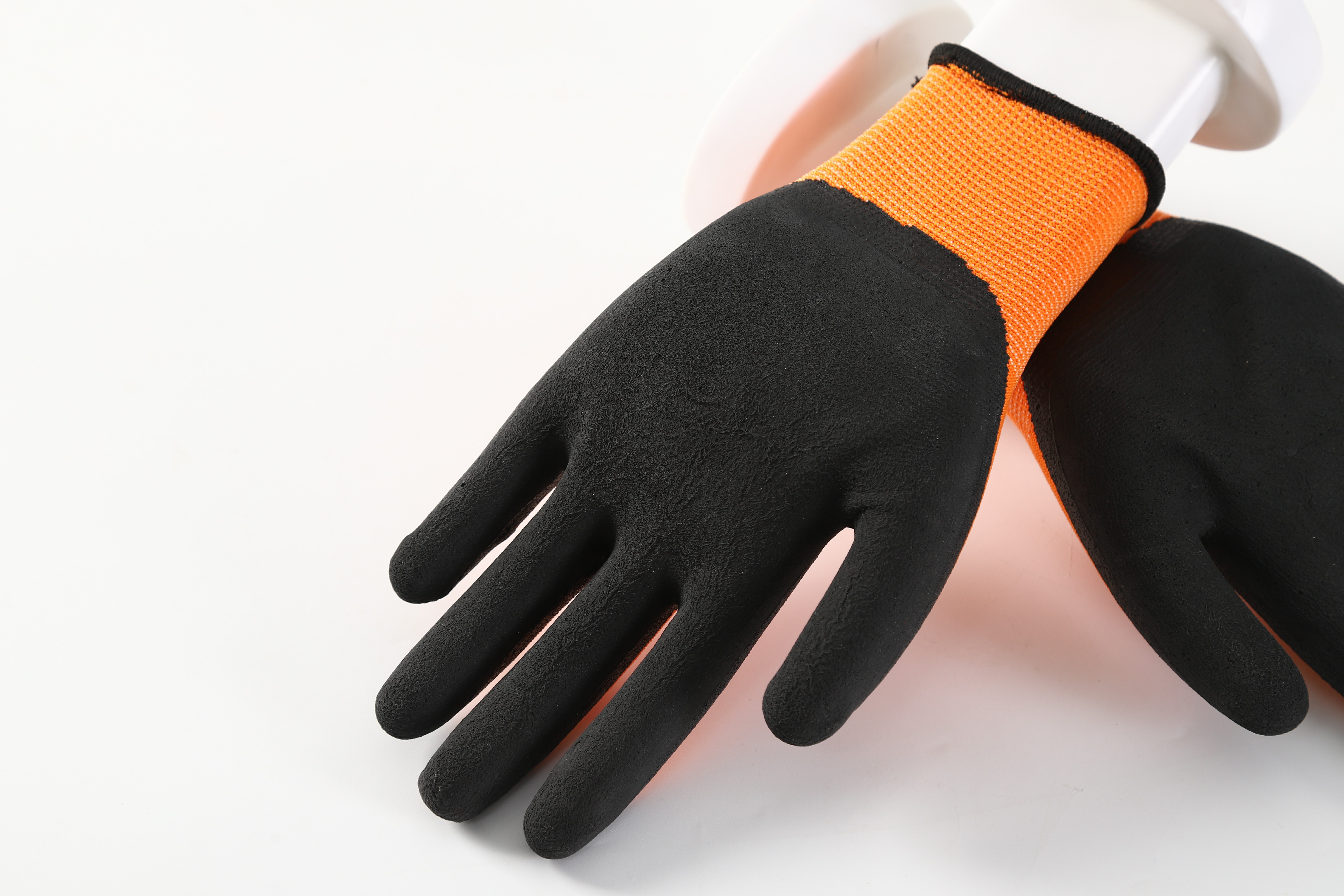 13G Polyester anti-slip water proof Foam Latex Coated Safety work Gloves