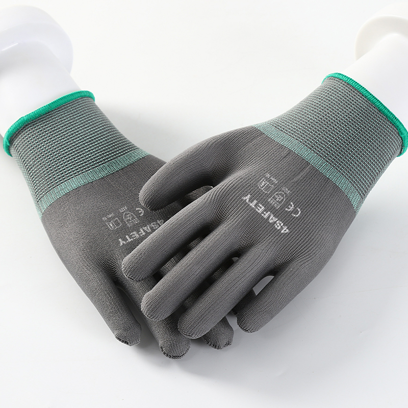 Outdoor Protective 13 Gauge Polyester Glove For Sale