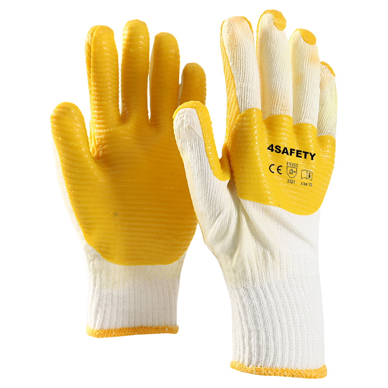 Wholesale Low Price Rubber Laminated Gloves For Working