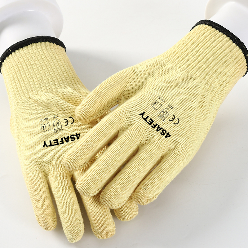 4Safety Aramid Fiber Heat Protect High Heat Resistant Gloves